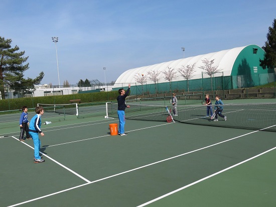 Courts de tennis extérieurs sur dur du Mont-Saint-Aignan Tennis Club