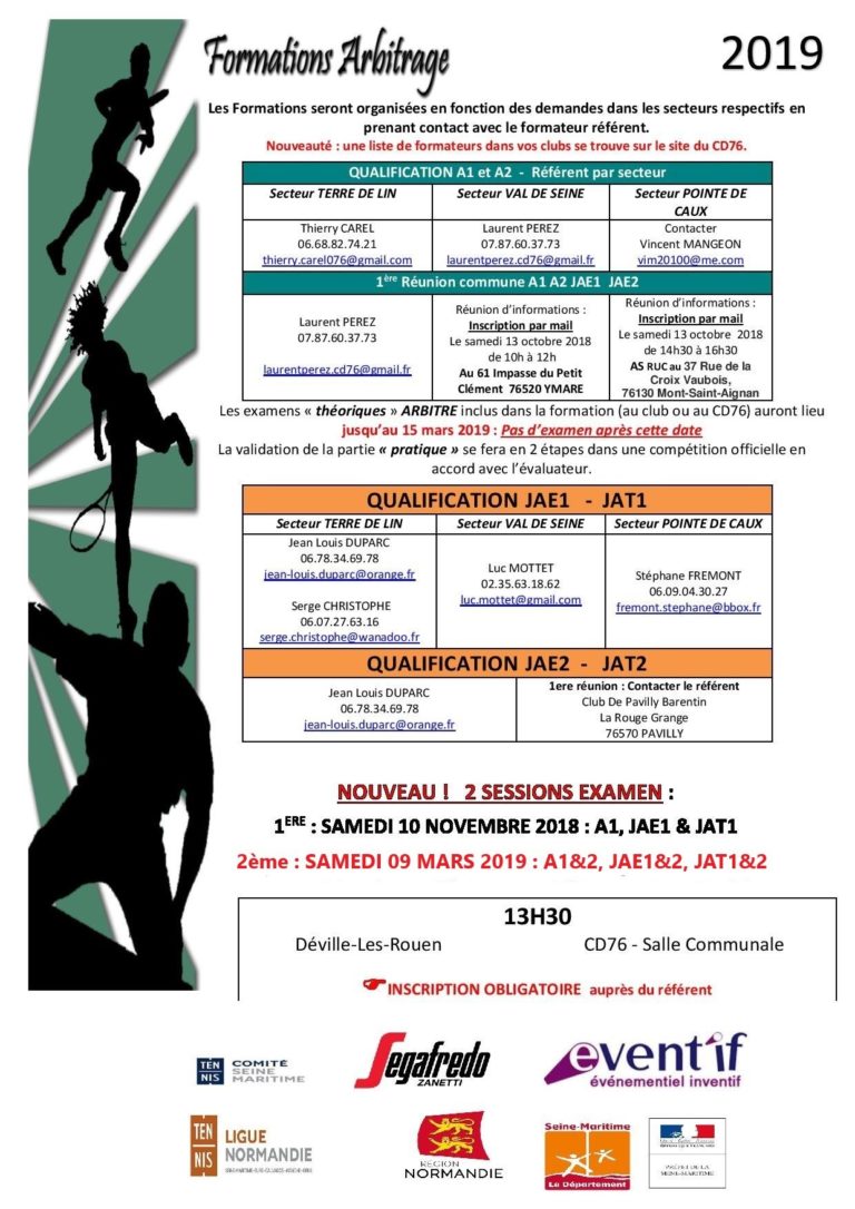 Formations Arbitrage 2019
